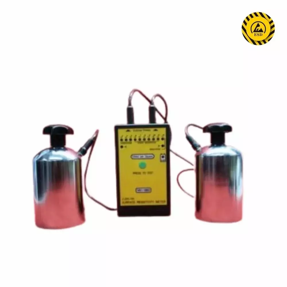GLOBALSS 100 V Surface Resistivity Meter 0-50°C Range 10³ to 10¹¹ Hz, Z203-100