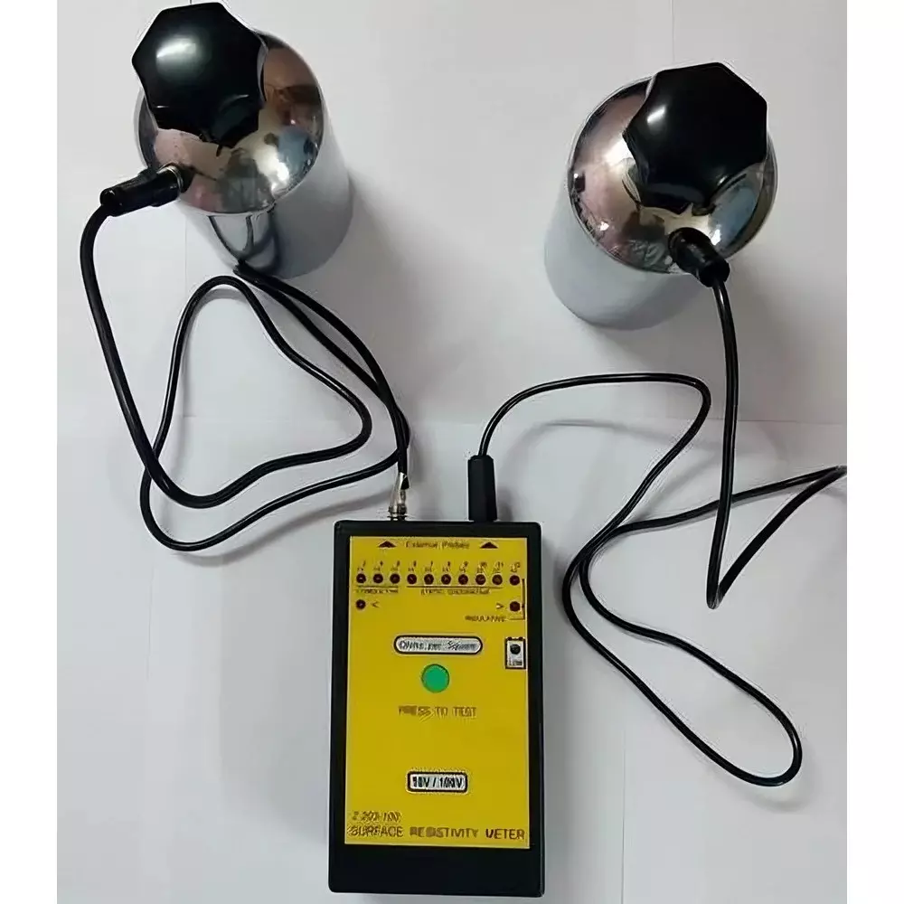 GLOBALSS 100 V Surface Resistivity Meter 0-50°C Range 10³ to 10¹¹ Hz, Z203-100