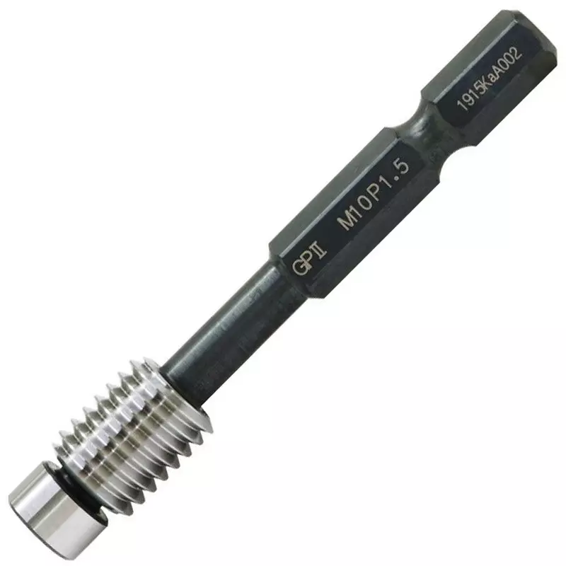 SK Niigata Seiki Hexagonal Shaft Bit Screw Gauge, M12xP1.75GP2H-12175