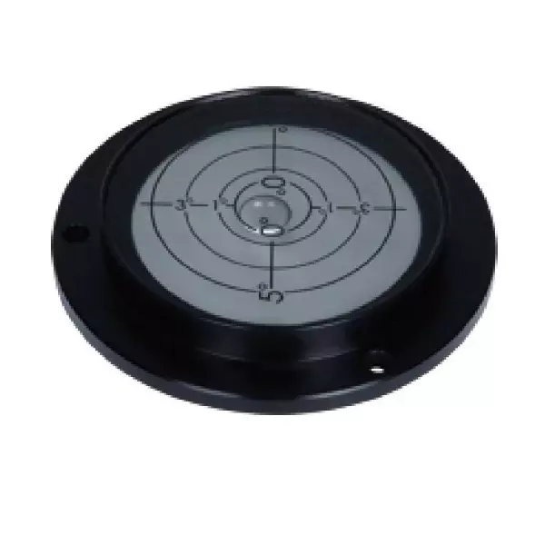 Insize Level Bubble, 80 mm Aluminium Alloy Base Diameter, Range 0-5° and 2° Graduation, 4955-5