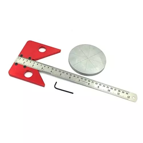 Assorts Center Finder Square Aluminium 100x122 mm Block Dimension Most Accurate