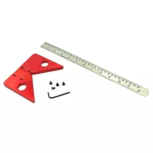 Assorts Center Finder Square Aluminium 100x122 mm Block Dimension Most Accurate