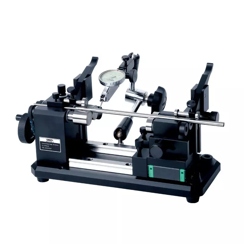 INSIZE Concentricity Gauge with Ø3-25 mm Diameter Range, 2µm Accuracy and Universal Stand, 4759-26