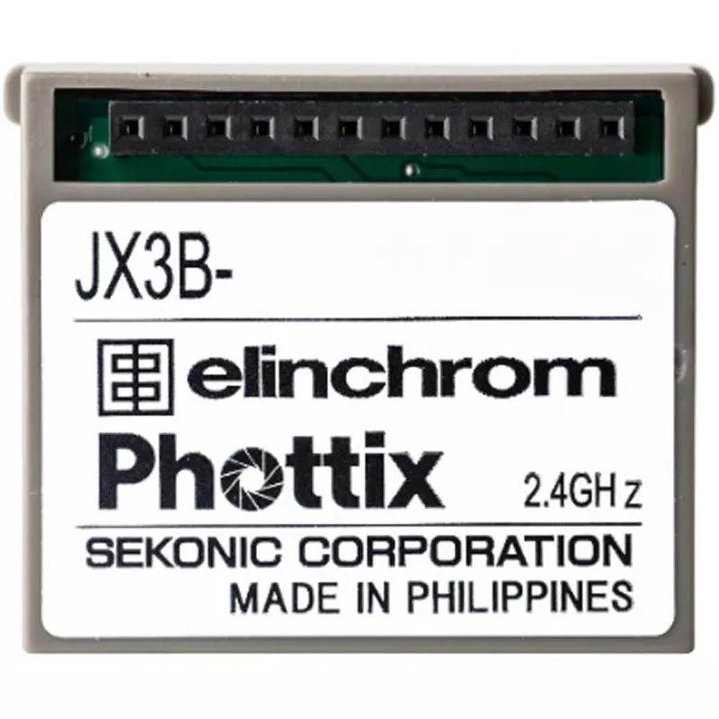 SEKONIC Transmitter Elinchrom/EL-skyport, Phottix/StratoⅡ Wireless, JX3B(RT-EL/PX)
