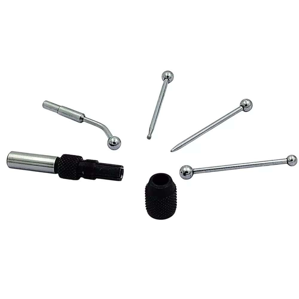 Buyohlic International Wiggler & Center Finder Set for Finding Centers, Edges, and Hole Locations, VJ-37LI-SND9 (Set of 5)