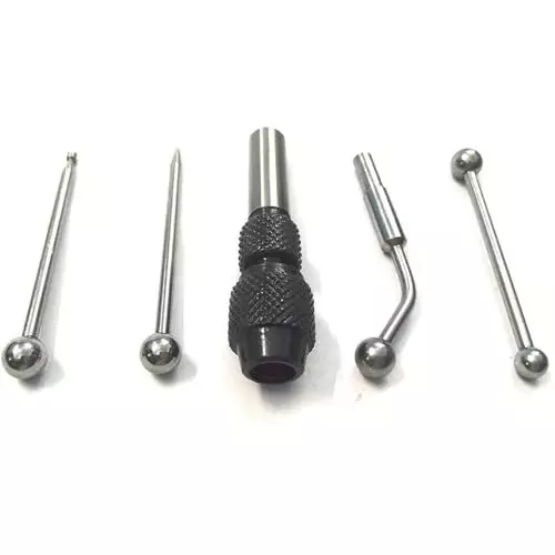 Buyohlic International Wiggler & Center Finder Set for Finding Centers, Edges, and Hole Locations, VJ-37LI-SND9 (Set of 5)