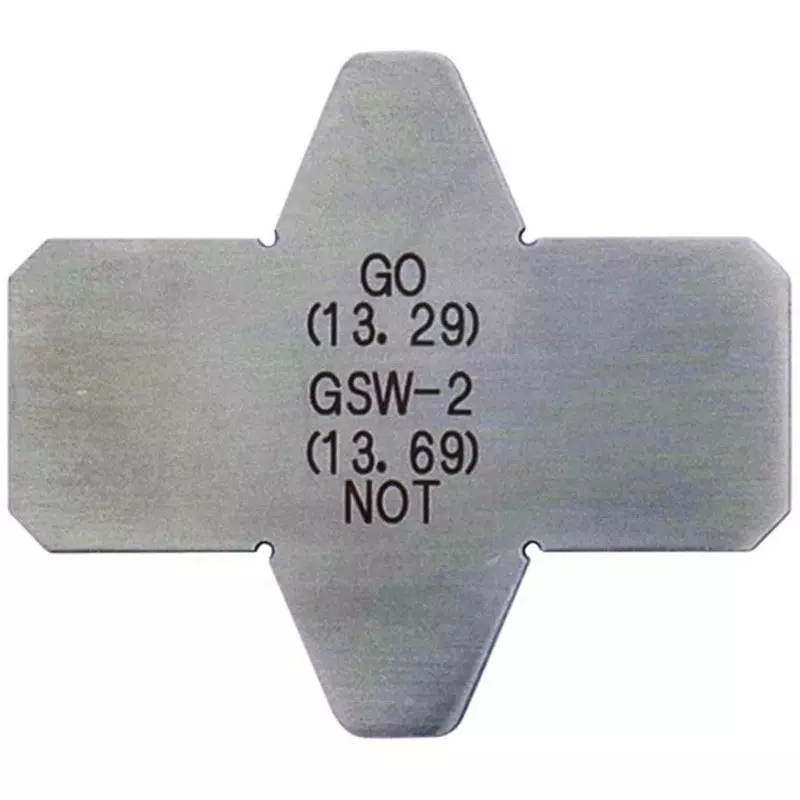 SK Niigata Seiki Gasket Groove Width Measurement Limit Gauge, GSW-2