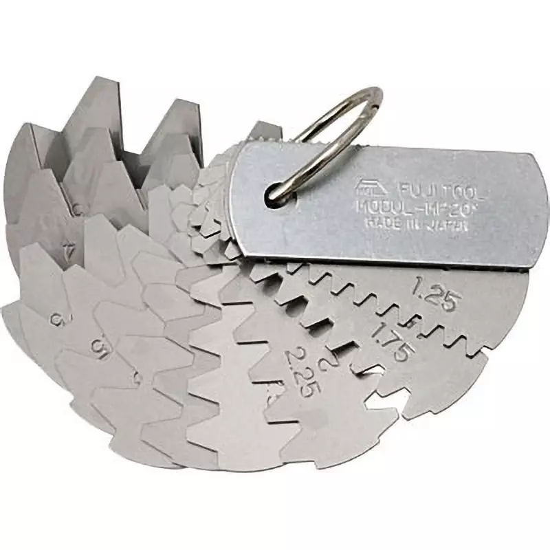 FUJITOOL Gear Tooth Gauge 0.5 to 5.0 Range, MP-S20