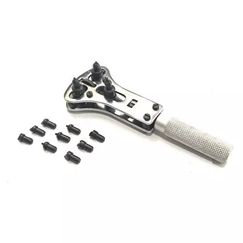 Assorts JAXA Style Battery Replacement Wrench with 4 Sets of Interchangeable Mandrel Pins