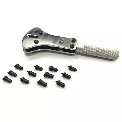 Assorts JAXA Style Battery Replacement Wrench with 4 Sets of Interchangeable Mandrel Pins