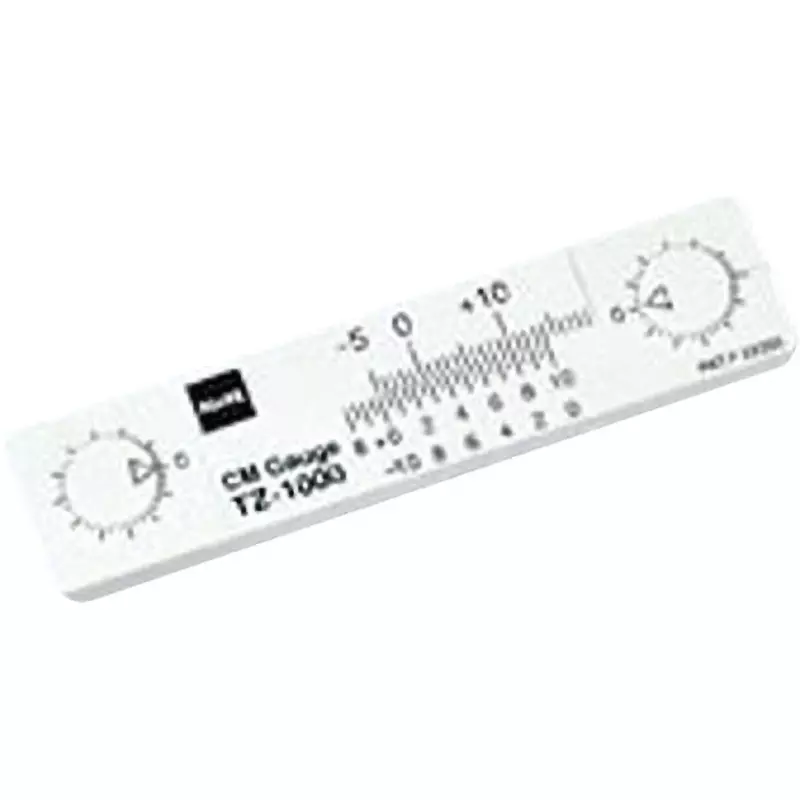 Kett Electric Measurement Gauge adhesive Included Components Main scale: 1 step, minor scale: 0.05 mm Scale, TZ-1000 (Pack of 5 )