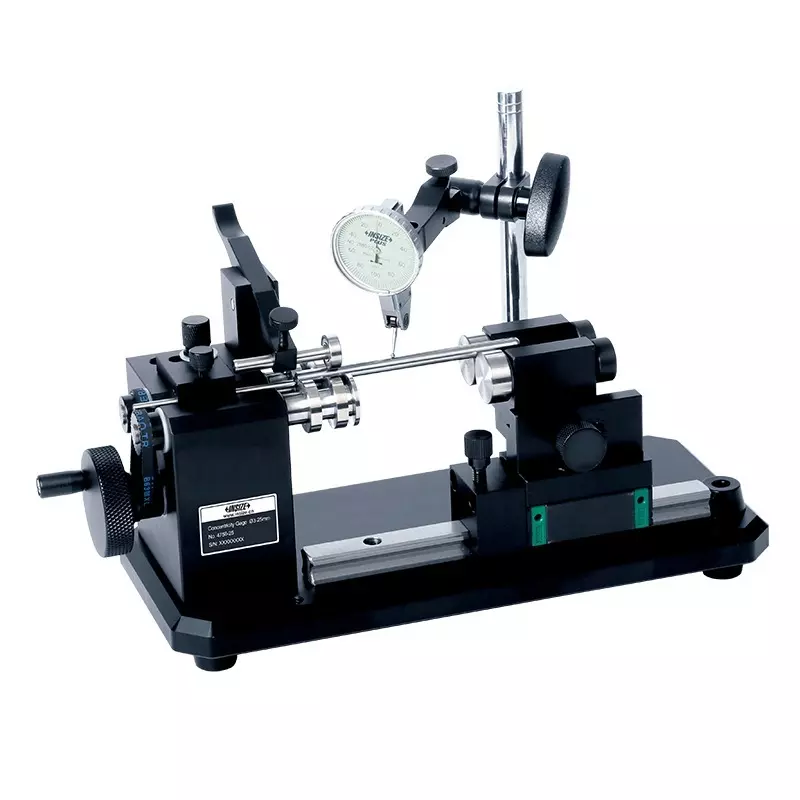 INSIZE Concentricity Gauge with Ø3-25 mm Diameter Range, 2µm Accuracy and Fixed Stand, 4758-25