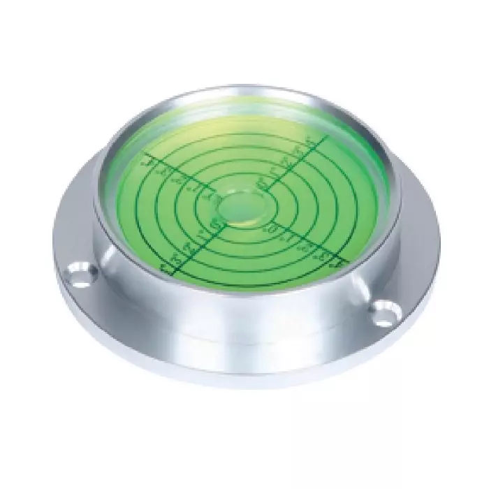 Insize Level Bubble, 90 mm Aluminium Alloy Base Diameter, Range 0-4° and 1° Graduation, 4955-4