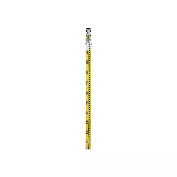 Yato Telescopic Levelling Patch 1.2 to 5 m Length and 0.8 mm Section Thickness, YT-30492