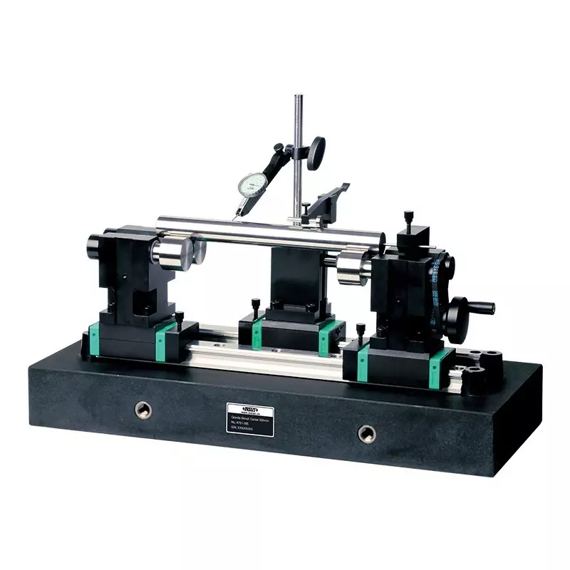 INSIZE Granite Bench Center With Straightness Measurement, Ø10-120 mm Runout Accuracy, Fixed Stand and High Rigidity, 4761-305