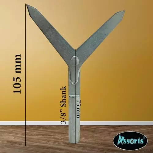 Assorts Round Work Piece Center Finder Sheet Metal Straight Shank 9.5 mm (3/8 Inch)