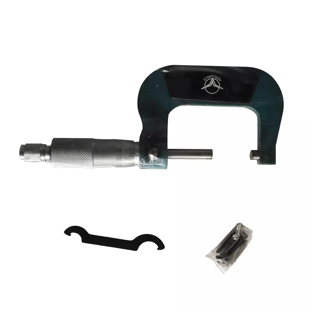 Aerospace 25-50 mm Outside Micrometer