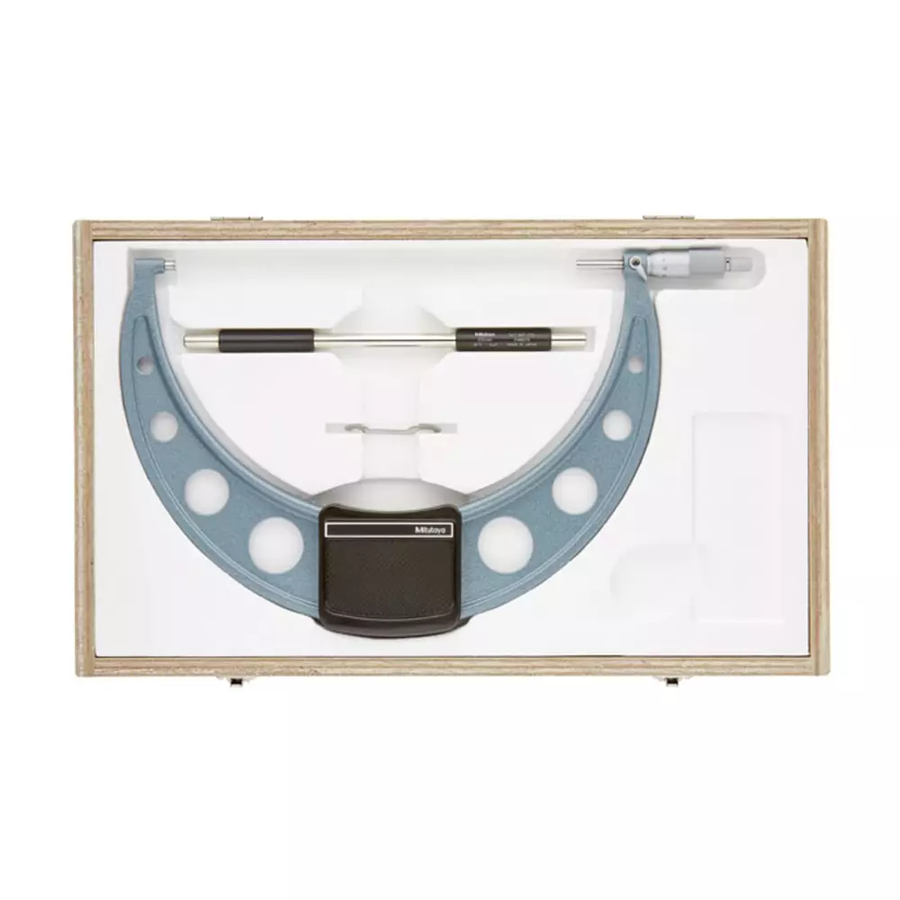 Mitutoyo Outside Micrometer with Ratchet Stop 103 Series 250 - 275 mm Range, 103-147-10