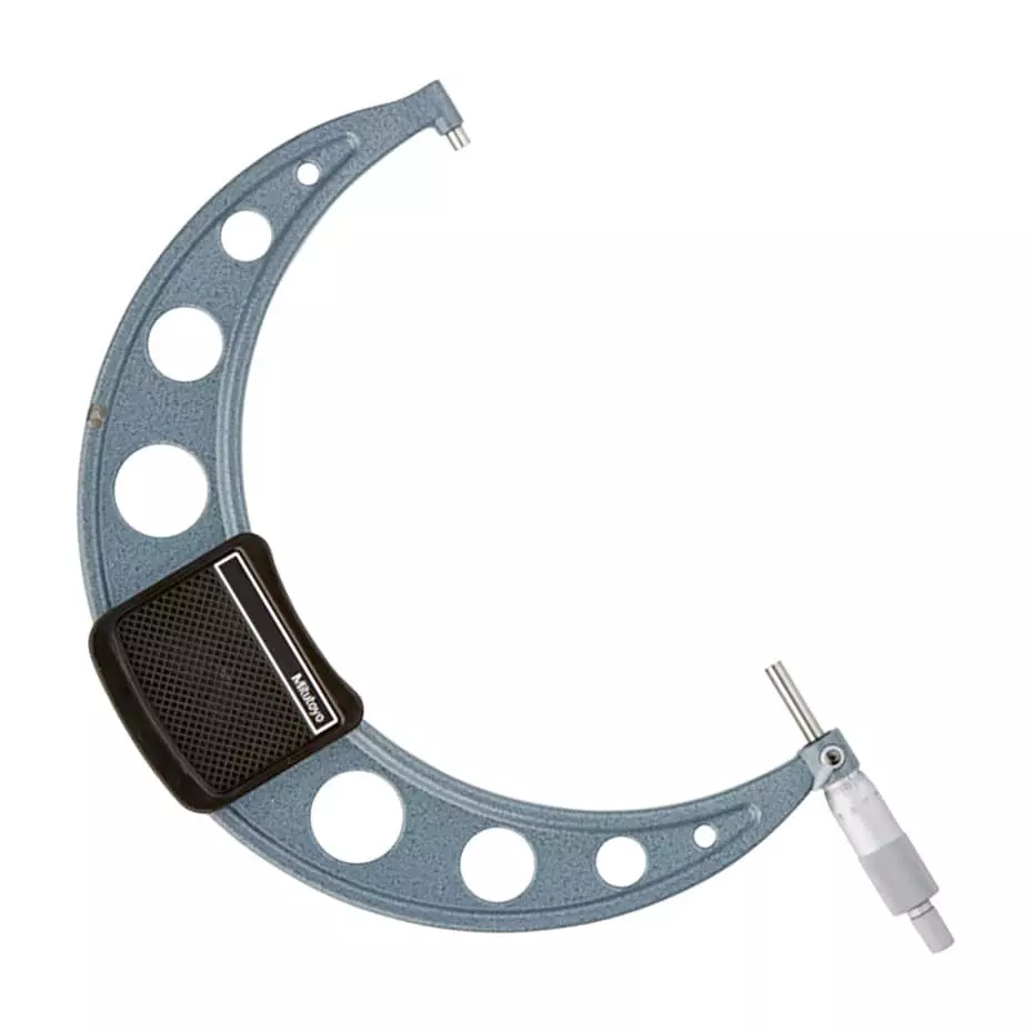 Mitutoyo Outside Micrometer with Ratchet Stop 103 Series 200 - 225 mm Range, 103-145-10