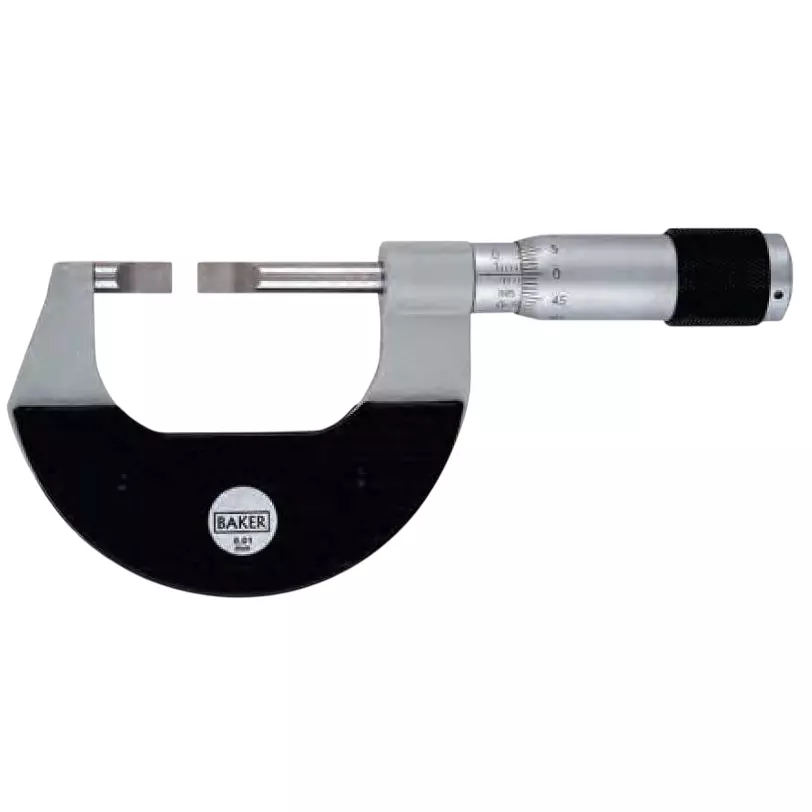 Baker Digital Blade Micrometer 0-25 mm Range 0.001 mm, DMM25-B