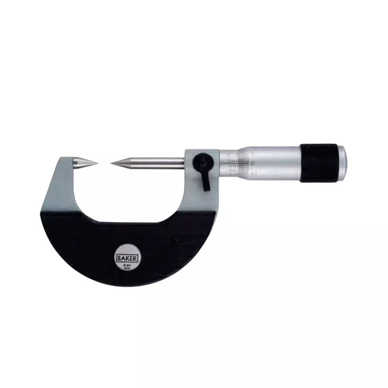 Baker Digital Point Micrometer 0-25 mm Range 0.001 mm, DMM25-P1