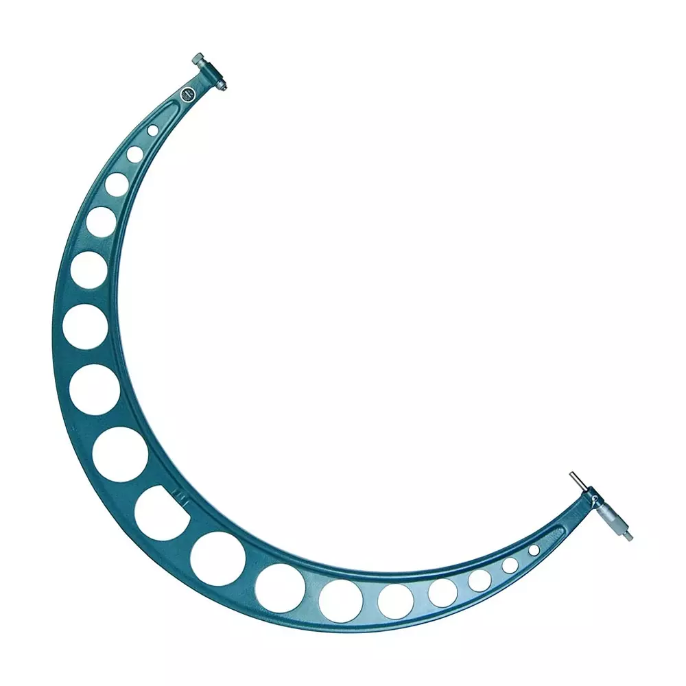 Mitutoyo Interchangeable Anvil Outside Micrometer 104 Series 36 - 40 inch (900 - 1000 mm) Range, 104-158