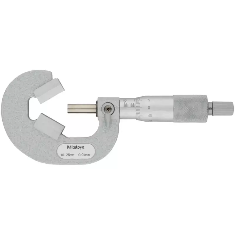Mitutoyo V-Anvil Micrometer 114 Series 10 - 25 mm Range, 114-162