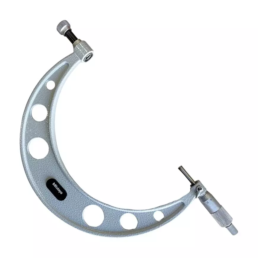 Mitutoyo Interchangeable Anvil Outside Micrometer 104 Series 100 - 200 mm Range, 104-140A