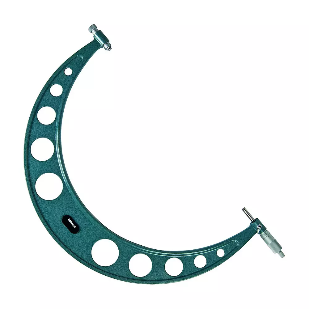 Mitutoyo Interchangeable Anvil Outside Micrometer 104 Series 12 - 18 inch (300 - 450 mm) Range, 104-201