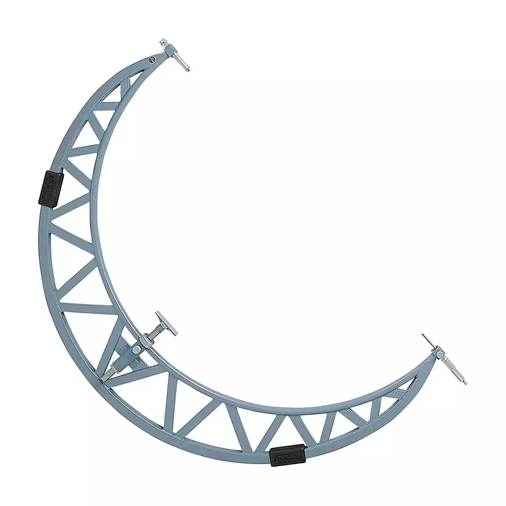 Mitutoyo Outside Micrometer with Anvil Extension Collers 105 Series 1200 - 1300 mm Range, 105-430