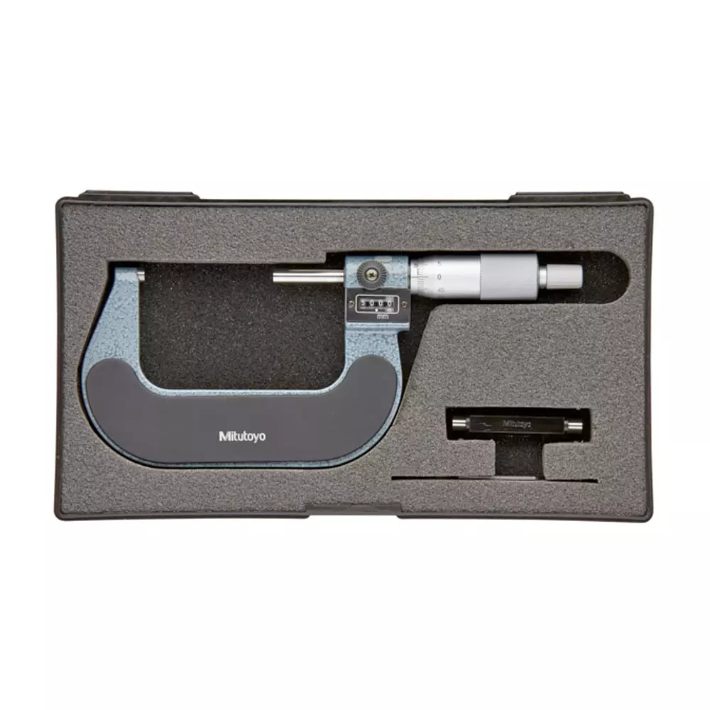 Mitutoyo Digit Outside Micrometer with Ratchet Stop 193 Series 50 - 75 mm Range, 193-113