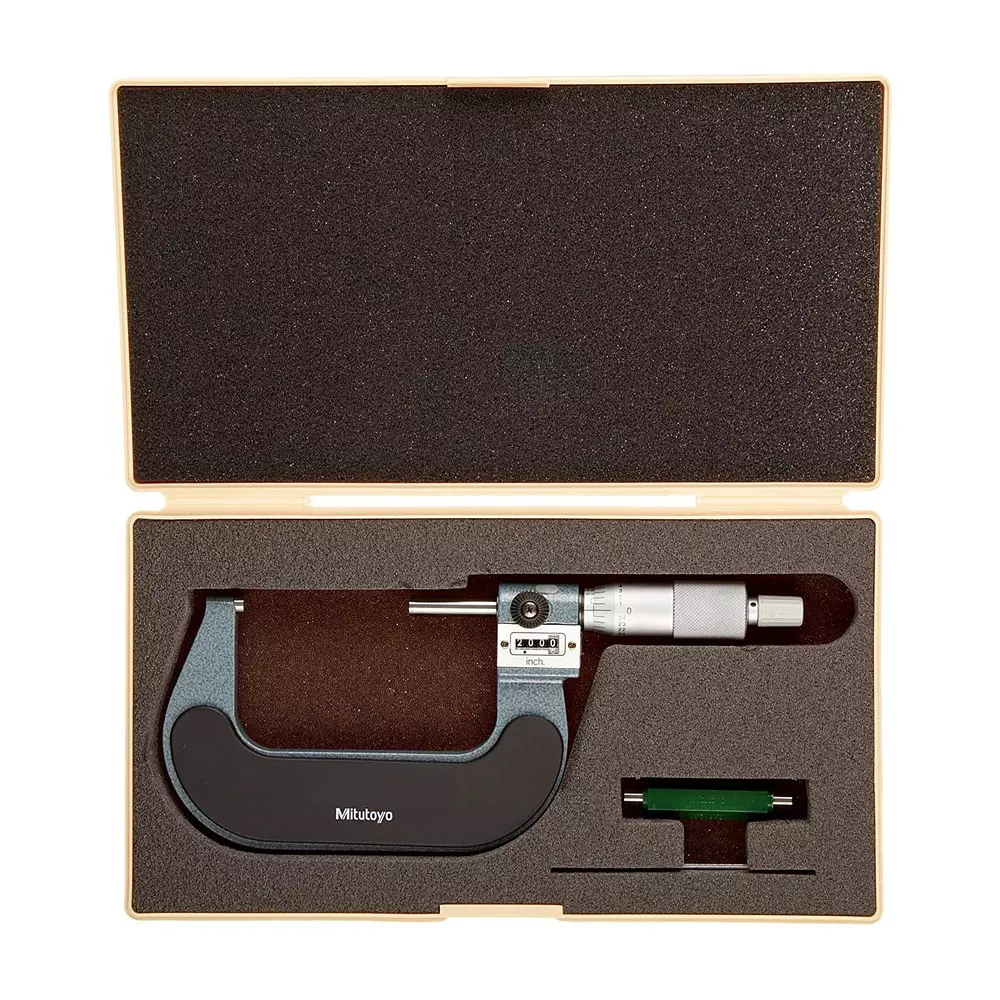 Mitutoyo Digit Outside Micrometer with Ratchet Stop 193 Series 50 - 75 mm Range, 193-213