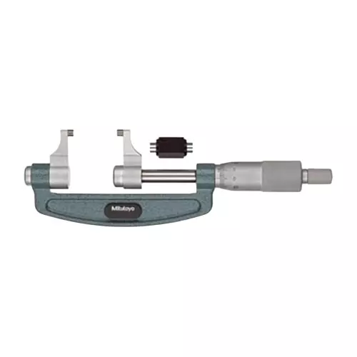 Mitutoyo Caliper Type Micrometer 75 - 100 mm Range, 0.01 mm Graduation, 143-104