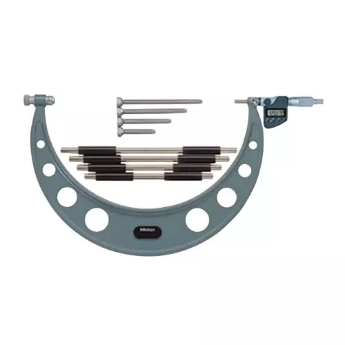 Mitutoyo Digimatic Micrometer with Interchangeable Anvils 700 - 800 mm Range, 340-524