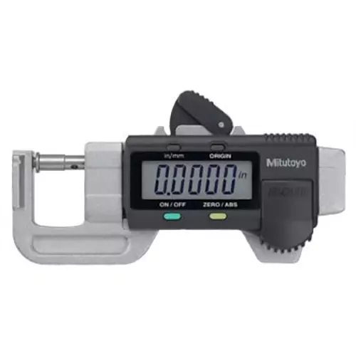 Mitutoyo Quick-Mini Micrometer 700 Series 0 - 0.5 inch (0 - 12 mm) Range, 700-118-30