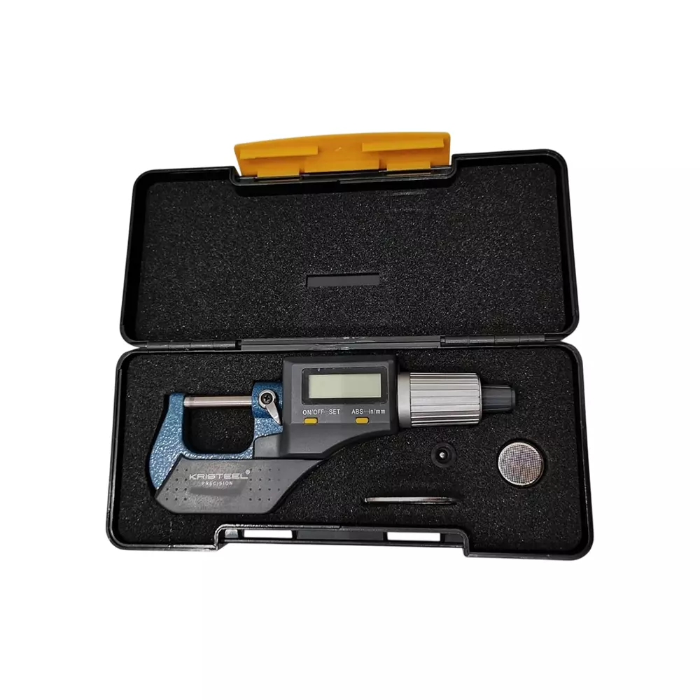 Kristeel Digital Outside Micrometer 75-100 mm Range, 0.001 mm Accuracy, 5381