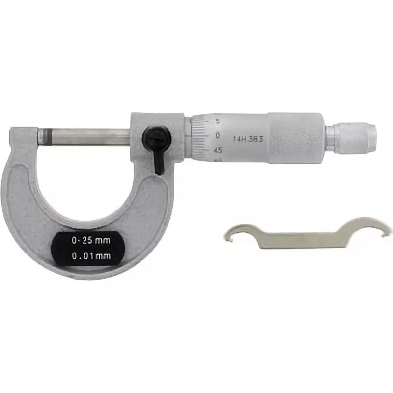 MonotaRO Outside Micrometer 0 - 25 mm Measuring Range, MM25