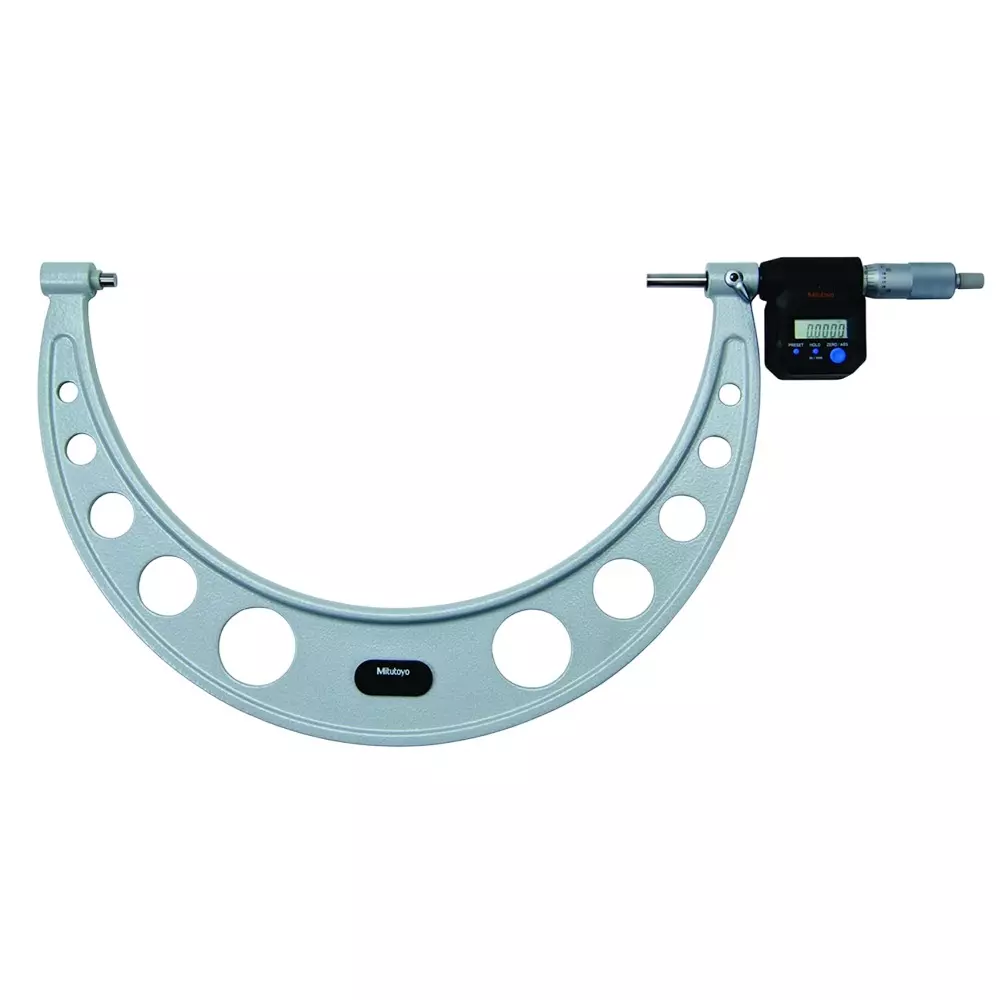 Mitutoyo Digimatic Micrometer With Ratchet Stop 17 - 18 inch / 431.8 - 457.2 mm Range, 293-787