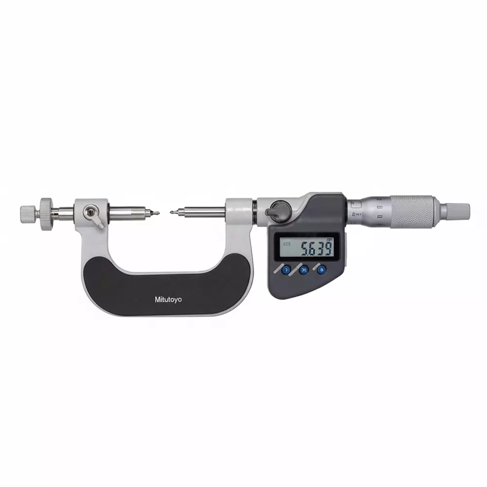 Mitutoyo Digimatic Gear Tooth Micrometer 324 Series 0 - 25 mm Range, 324-251-30