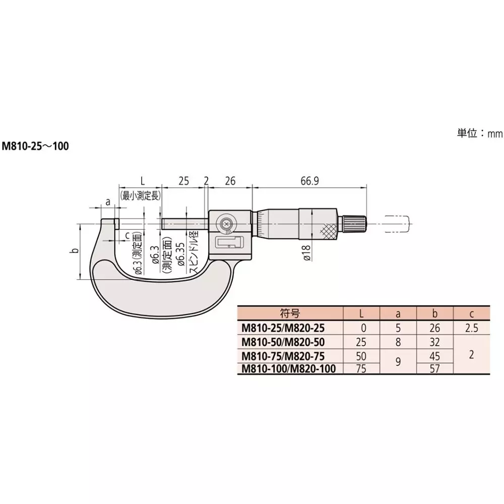 mitutoyo-count-outer-micrometer-75--100-mm-measuring-range-m810-100