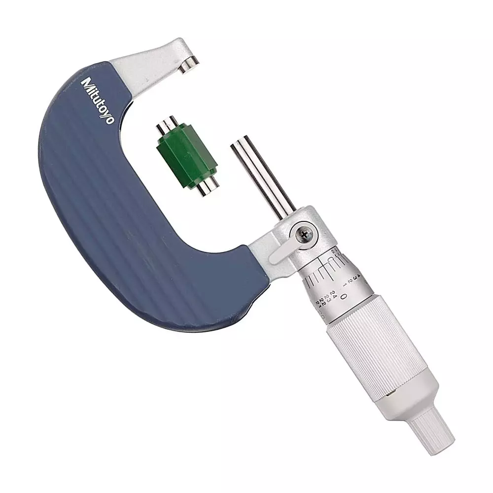 Mitutoyo Outside Micrometer with Ratchet Thimble 102 Series 1 - 2 inch (25 - 50 mm) Range, 102-718