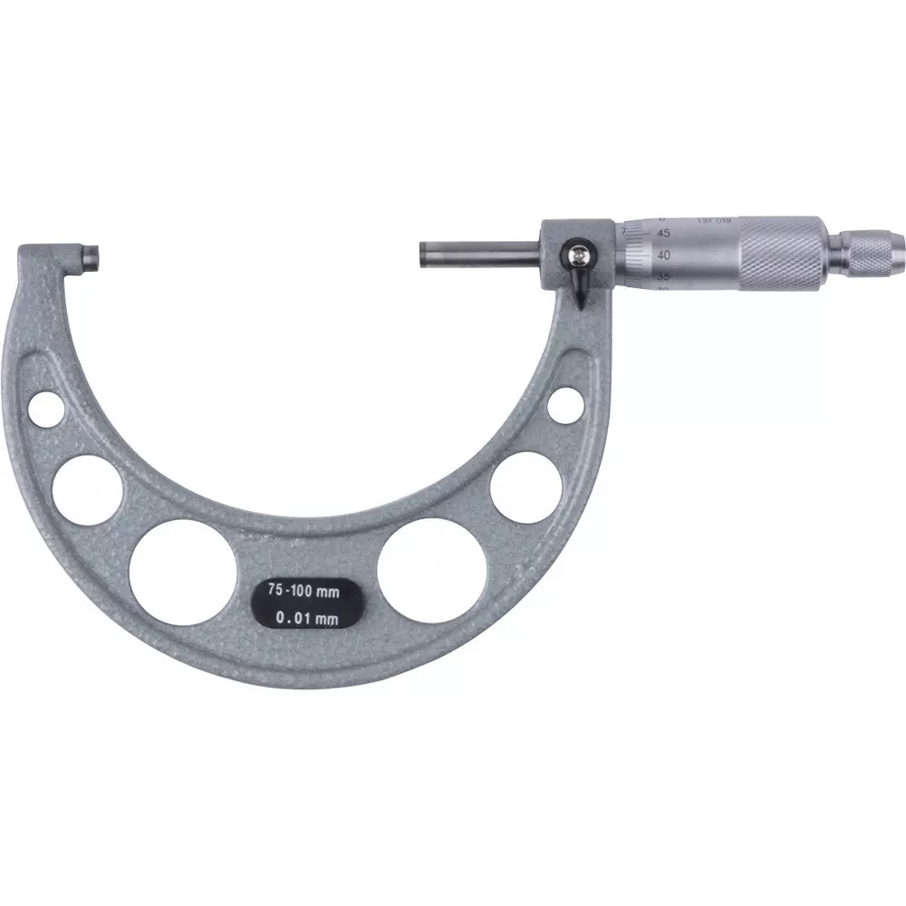MonotaRO Outside Micrometer 75 - 100 mm Measuring Range, MM100