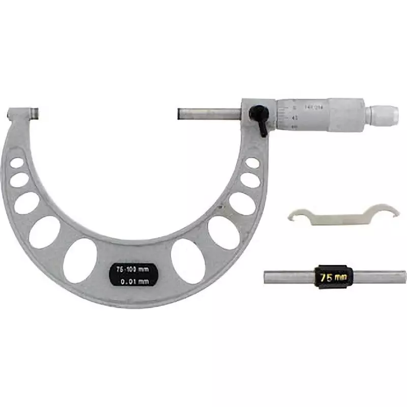 monotaro-outside-micrometer-75--100-mm-measuring-range-mm100