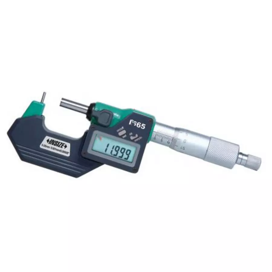 Insize F Type Digital Cylindrical Anvil Tube Micrometer 0-25 mm Range, 3561-25FA