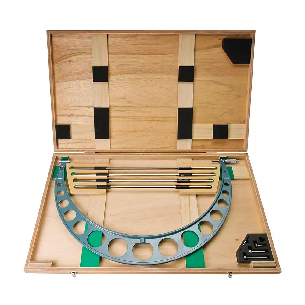 Mitutoyo Interchangeable Anvil Outside Micrometer 104 Series 700 - 800 mm Range, 104-146A