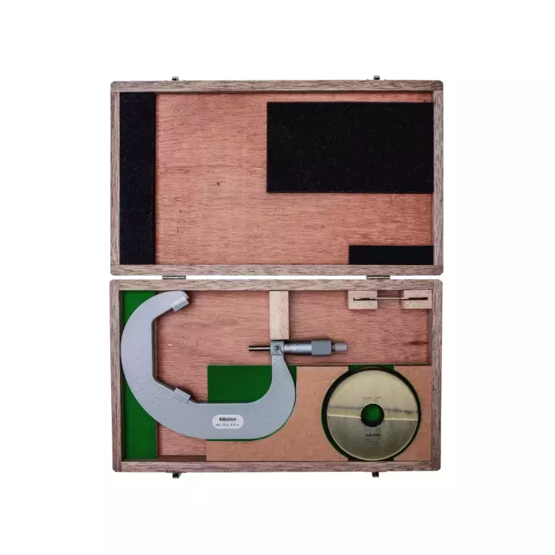 Mitutoyo V-Anvil Micrometer 114 Series 100 - 115 mm Range, 114-108
