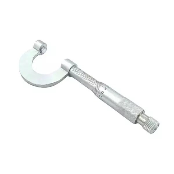 Buyohlic International Outside Micrometer Chrome Plated Finish 0-25 mm Range and 0.01 mm Graduation, AU-K0N3-8YFH