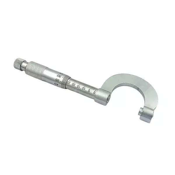 Buyohlic International Outside Micrometer Chrome Plated Finish 0-25 mm Range and 0.01 mm Graduation, AU-K0N3-8YFH