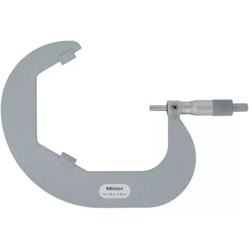 Mitutoyo V-Anvil Micrometer 114 Series 115 - 130 mm Range, 114-109