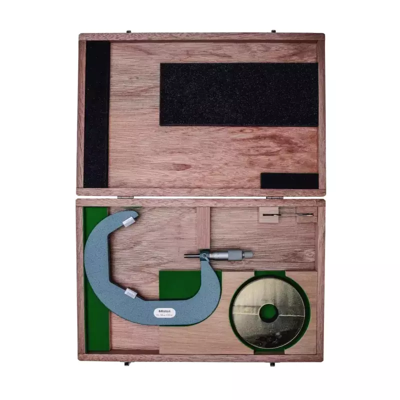 Mitutoyo V-Anvil Micrometer 114 Series 115 - 130 mm Range, 114-109